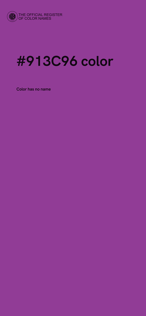 #913C96 color image