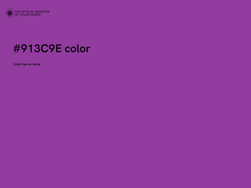 #913C9E color image