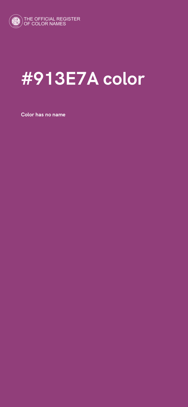 #913E7A color image