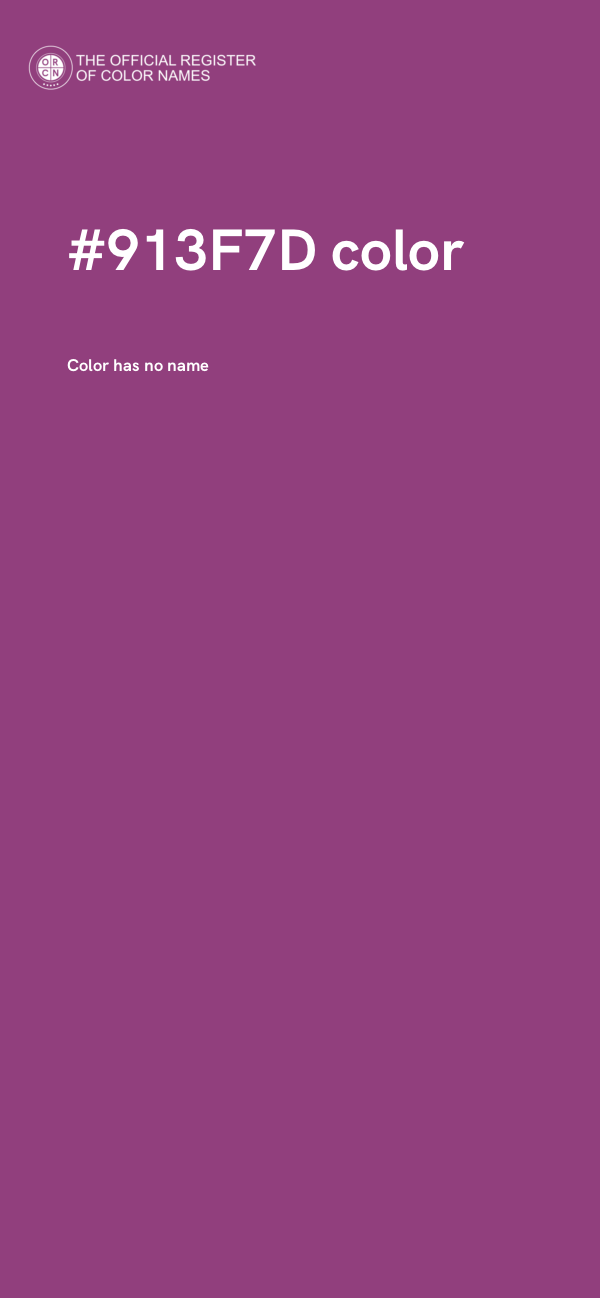 #913F7D color image