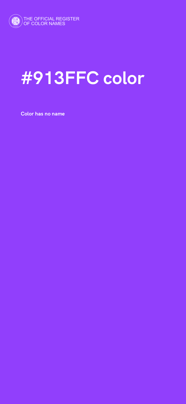 #913FFC color image