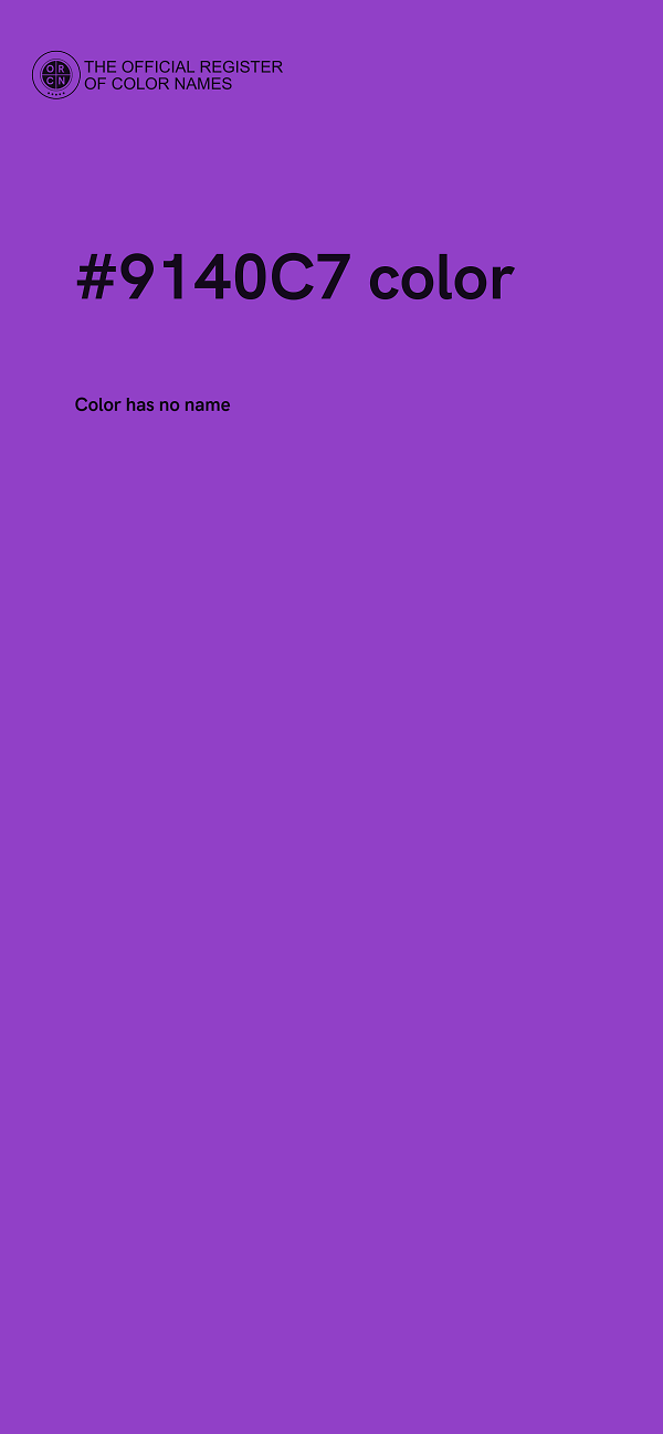 #9140C7 color image