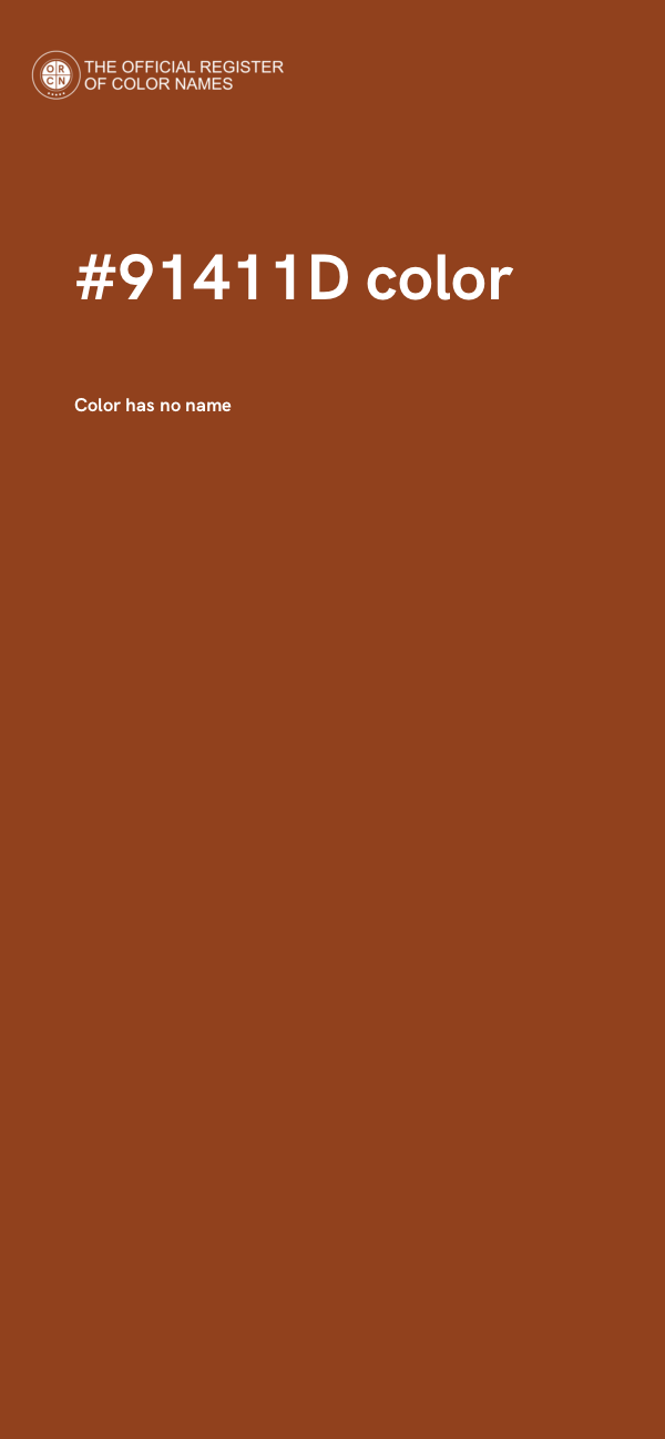 #91411D color image
