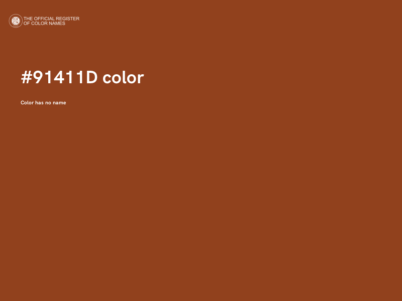 #91411D color image