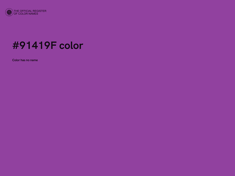 #91419F color image
