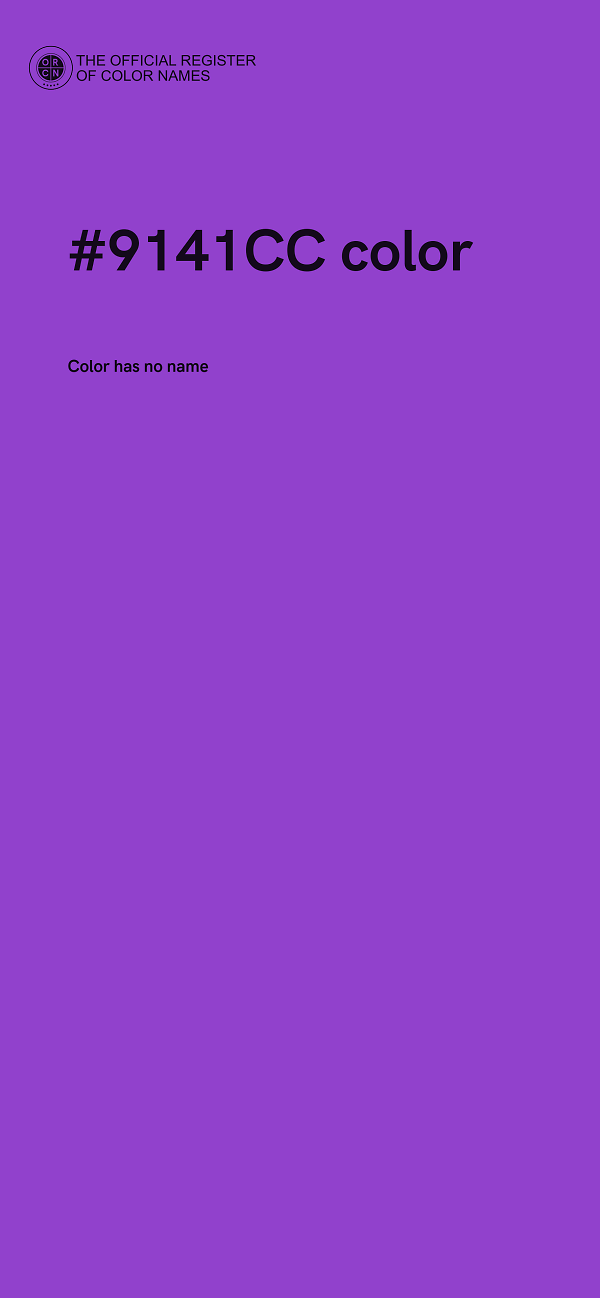 #9141CC color image