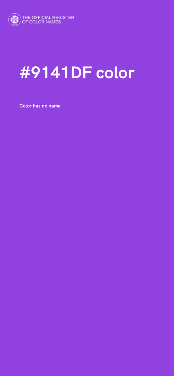 #9141DF color image
