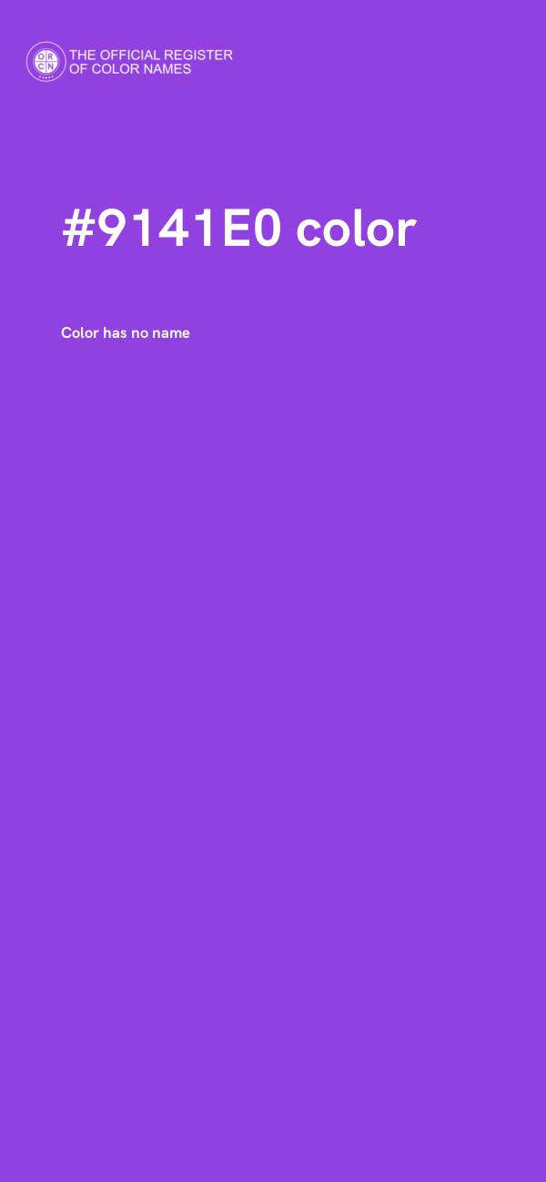 #9141E0 color image