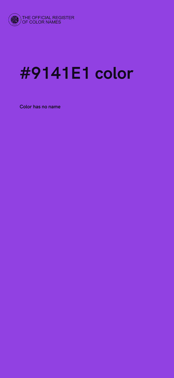 #9141E1 color image