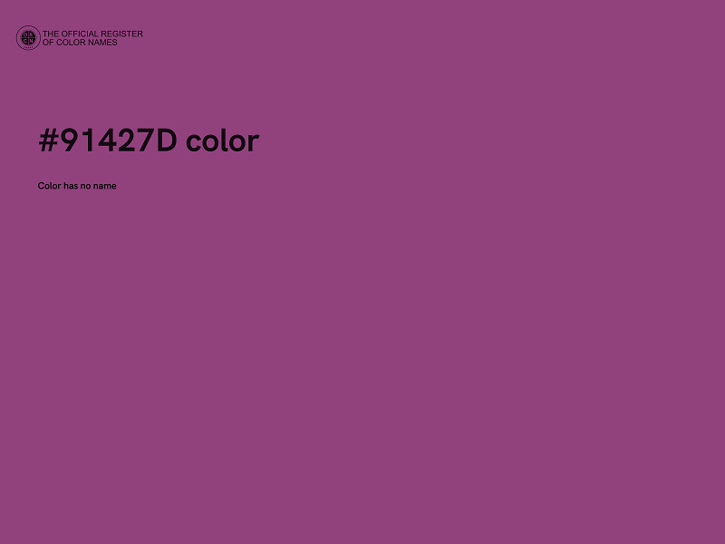 #91427D color image