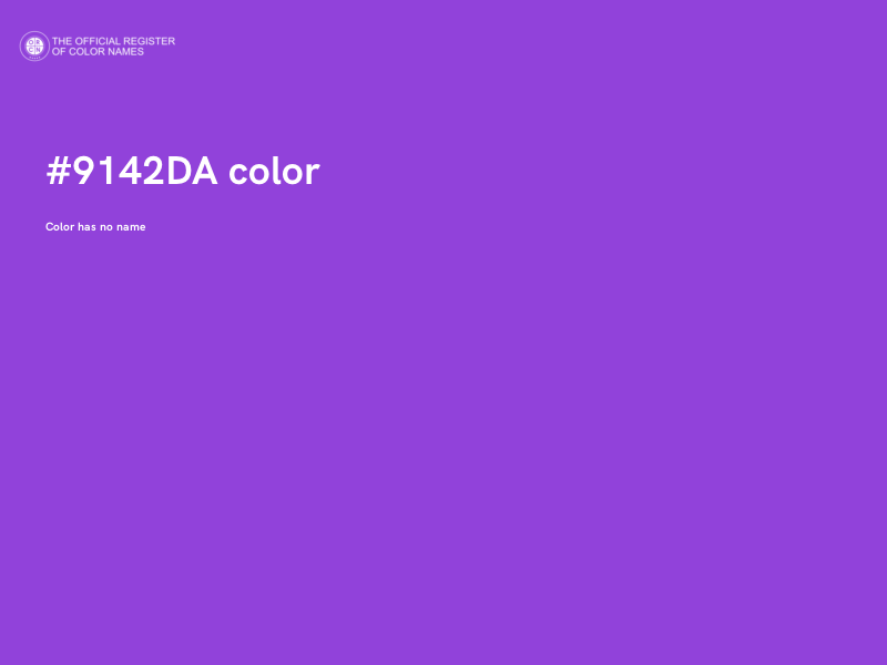 #9142DA color image