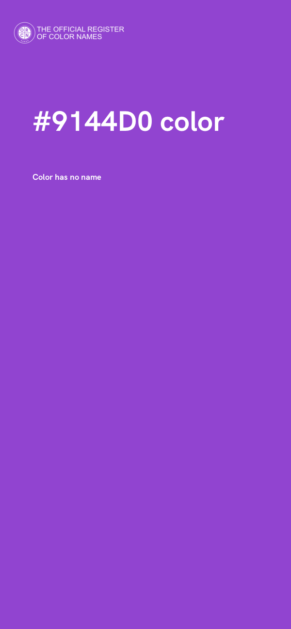 #9144D0 color image