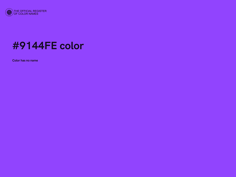 #9144FE color image