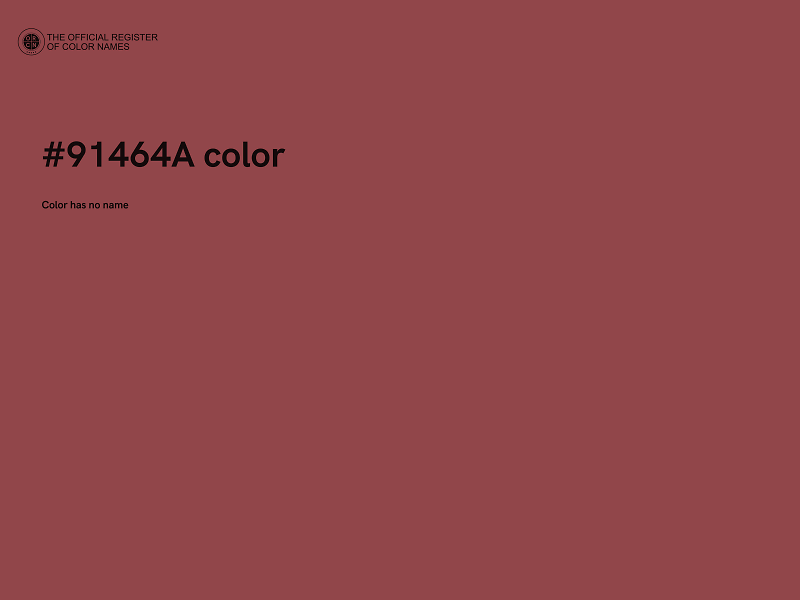 #91464A color image