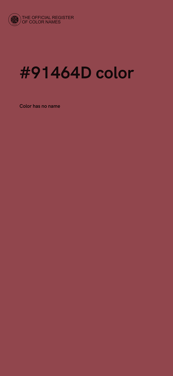 #91464D color image