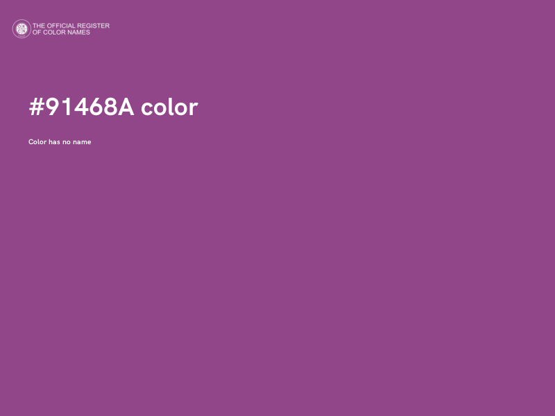 #91468A color image