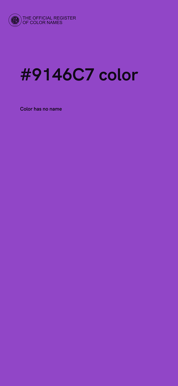 #9146C7 color image