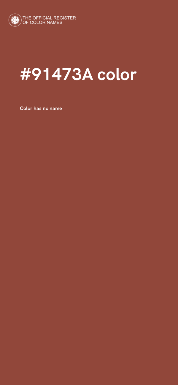 #91473A color image