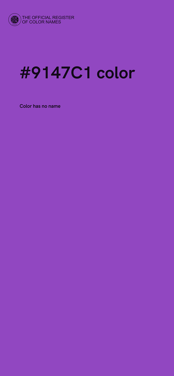 #9147C1 color image