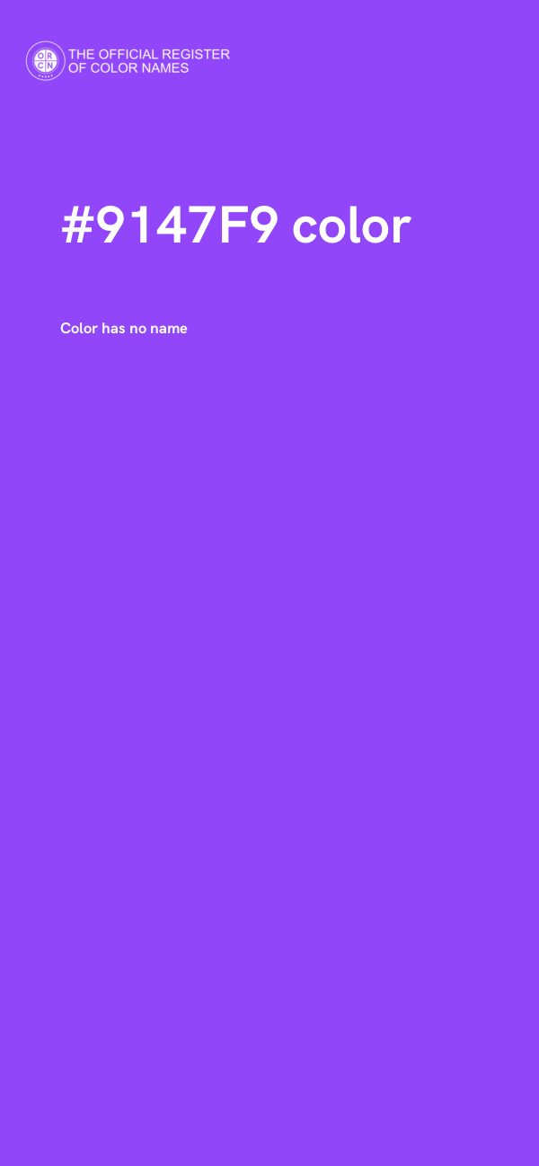 #9147F9 color image