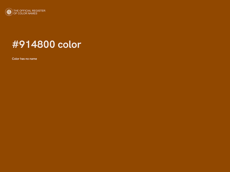#914800 color image