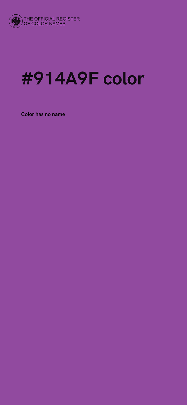 #914A9F color image