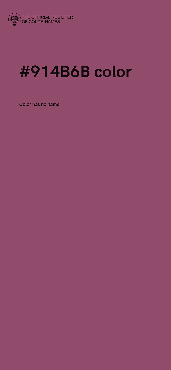 #914B6B color image