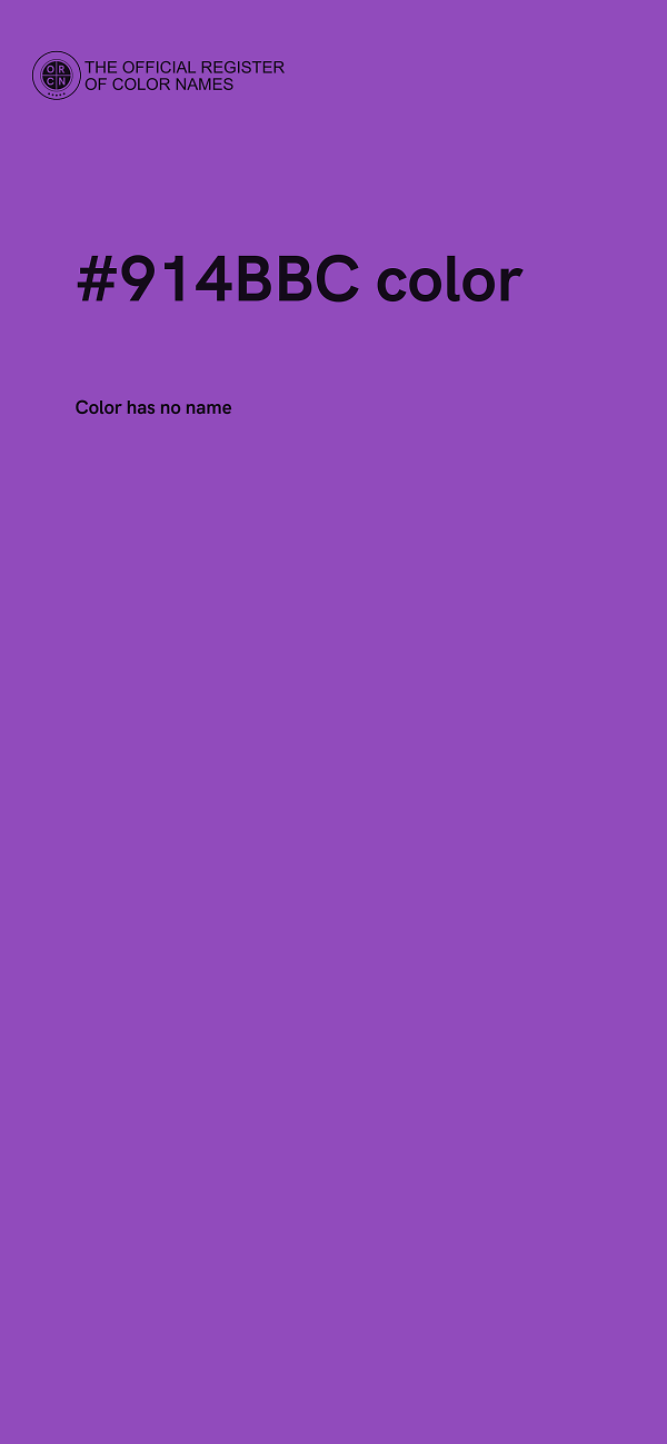 #914BBC color image