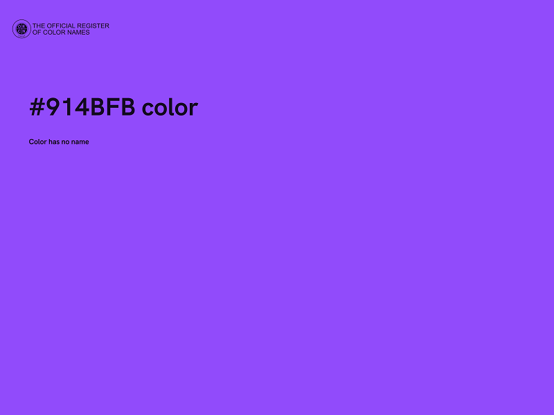 #914BFB color image