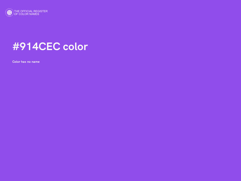 #914CEC color image