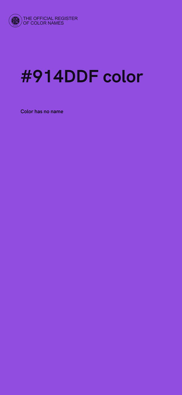 #914DDF color image