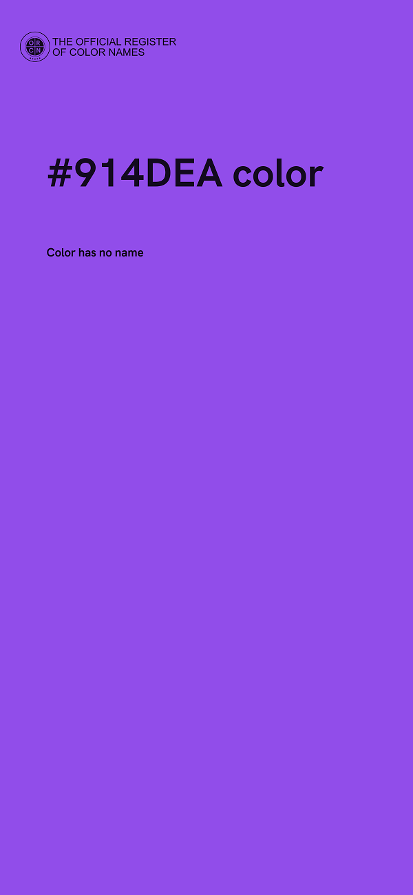 #914DEA color image