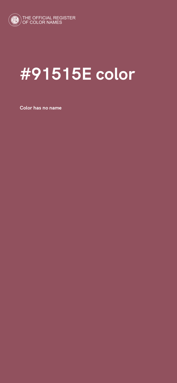 #91515E color image