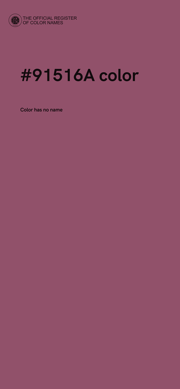 #91516A color image