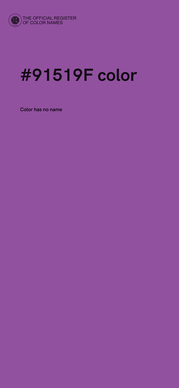 #91519F color image