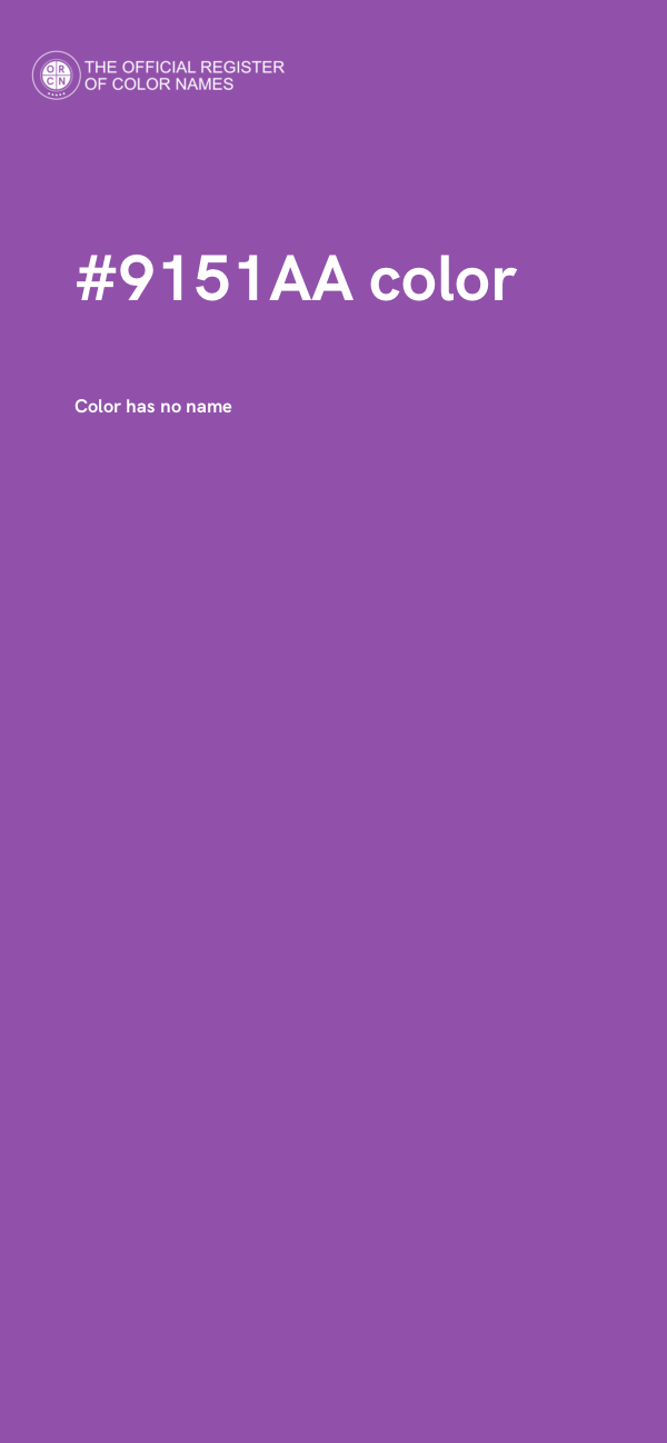 #9151AA color image