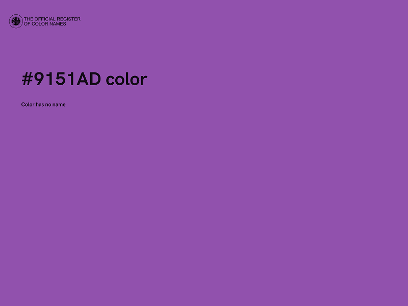 #9151AD color image