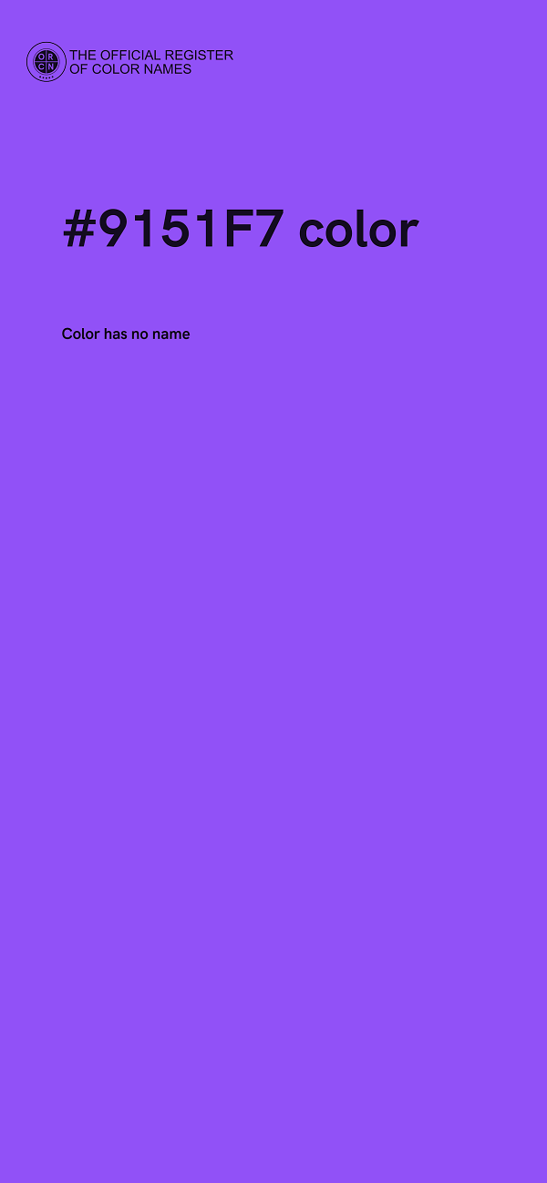 #9151F7 color image