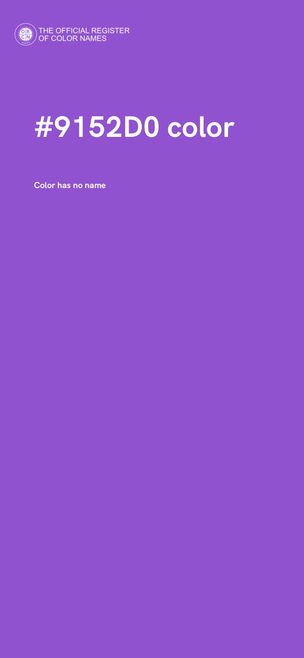 #9152D0 color image