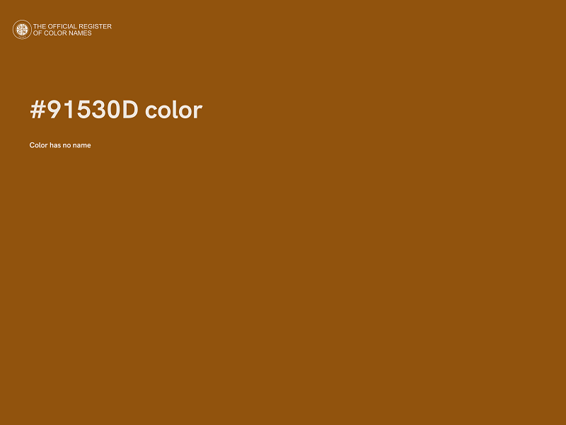 #91530D color image