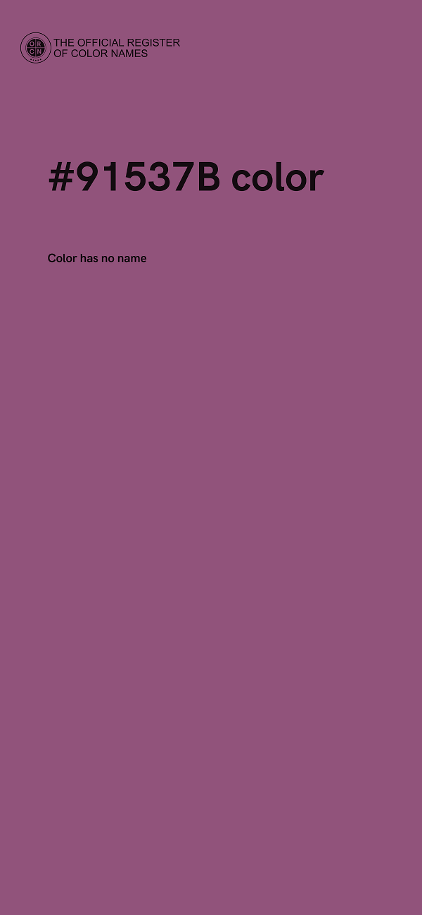 #91537B color image