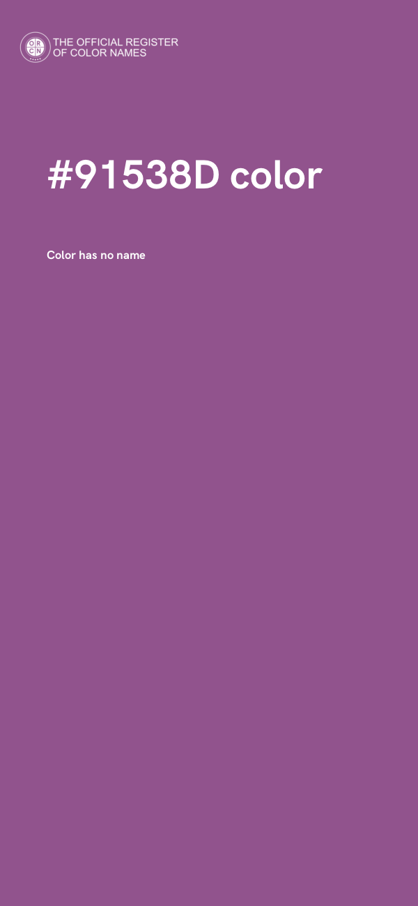 #91538D color image