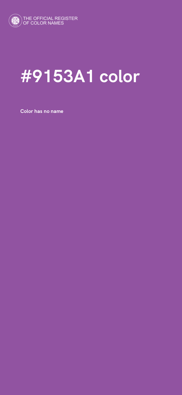 #9153A1 color image