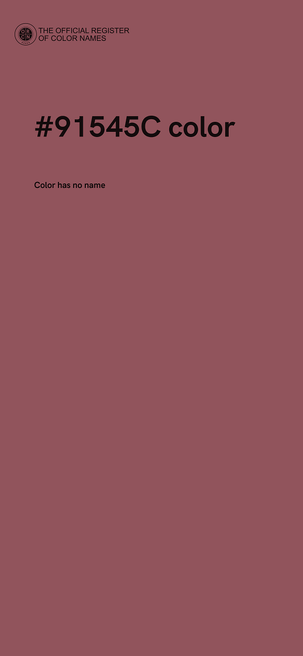 #91545C color image