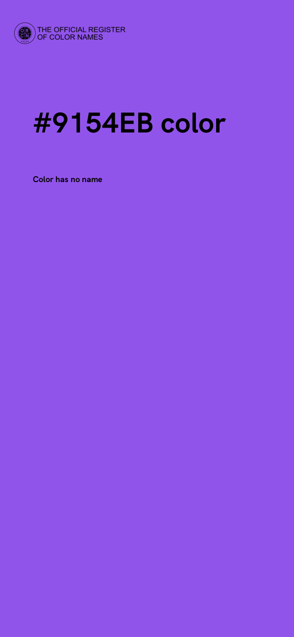 #9154EB color image