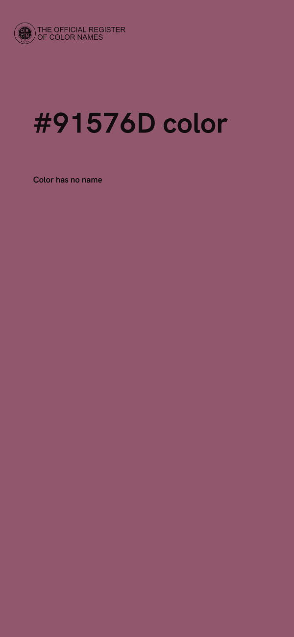 #91576D color image