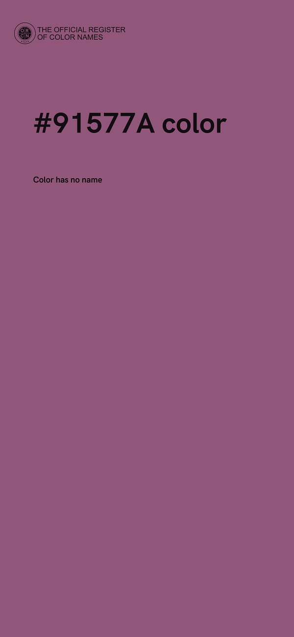 #91577A color image