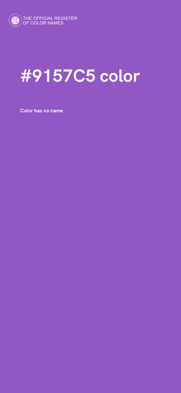 #9157C5 color image