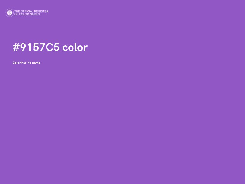 #9157C5 color image
