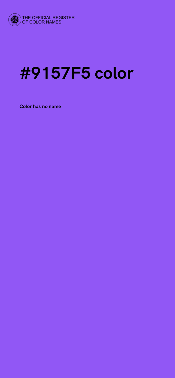 #9157F5 color image